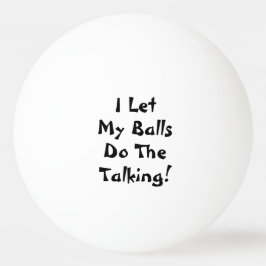 僕は玉に任して話すおもしろい 卓球ボール