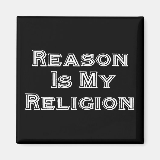 僕は理性を信ず マグネット (正面)