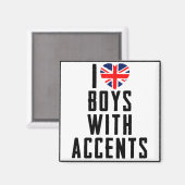 僕は男子のアクセントを好む マグネット (正面/裏面)