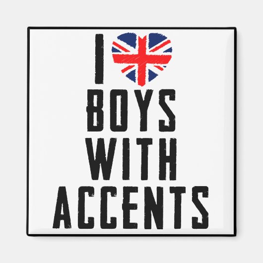 僕は男子のアクセントを好む マグネット (正面)