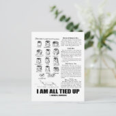 僕は皆縛り上げられている ポストカード (スタンド正面)