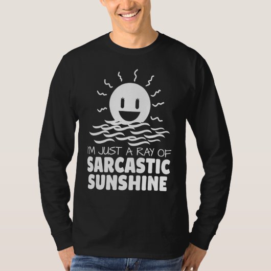 僕は皮肉な日差しにすぎない Tシャツ (正面)