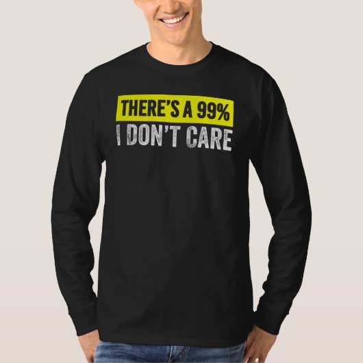 僕は皮肉を言わない可能性が99ある気に。 Tシャツ (正面)