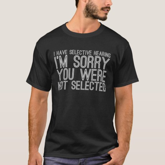 僕は皮肉抜きで嫌みを言う Tシャツ (正面)