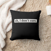 僕は皮肉気になメッセージは気にない クッション (ブランケット)