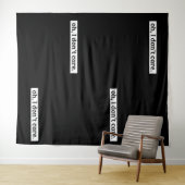 僕は皮肉気になメッセージは気にない タペストリー (インサイチュ(横))