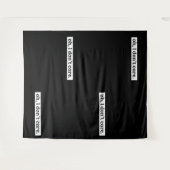 僕は皮肉気になメッセージは気にない タペストリー (正面(横))