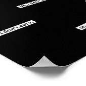 僕は皮肉気になメッセージは気にない ポスター (角)