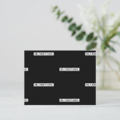 僕は皮肉気になメッセージは気にない ポストカード (スタンド正面)