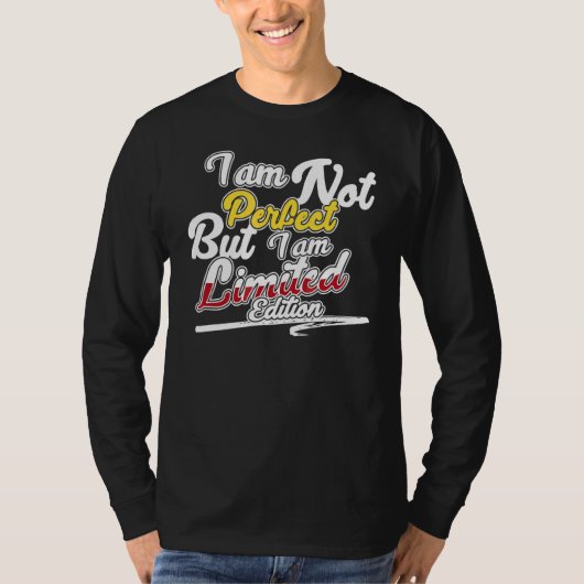 僕は皮肉風変わりなことわざ引用文じゃない Tシャツ (正面)