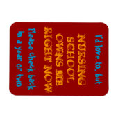 僕は看護学校に入っている マグネット (横)