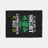 僕は短尺じゃない フリースブランケット (正面(横))