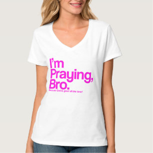 僕は祈Bro Christian T-Shirtだ Tシャツ