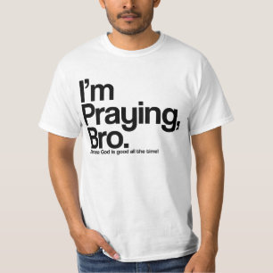 僕は祈Bro Christian T-Shirtだ Tシャツ