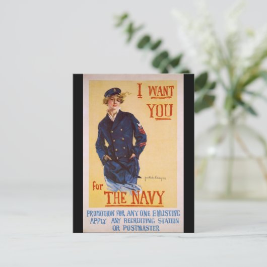 僕は第一次海軍大戦採用のためにあなたを雇いたい ポストカード (スタンド正面)