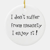 僕は精神錯乱のオーナメントは受けない セラミックオーナメント (裏面)