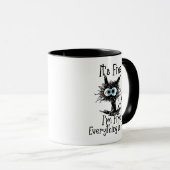 僕は素晴らし全て素晴らし猫素晴らしだ マグカップ (正面右)