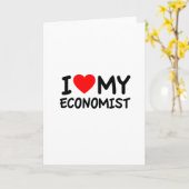 僕は経済学者が好きだ カード (黄色い花)