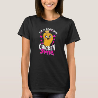 僕は美しいチキンナゲットです - 鶏好きな人へ Tシャツ