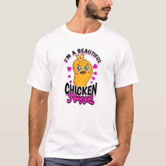 僕は美しいチキンナゲット - チキンナゲット Tシャツ