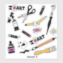 僕は美術品が好きだ シール