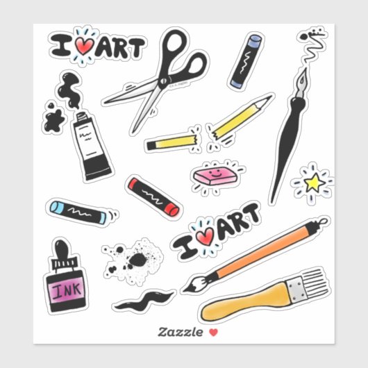 僕は美術品が好きだ シール (シート)