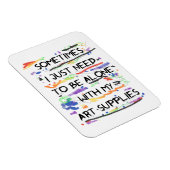 僕は美術品を独りで手に入れるだけだ マグネット (右側)