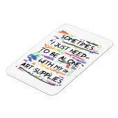 僕は美術品を独りで手に入れるだけだ マグネット (左側)