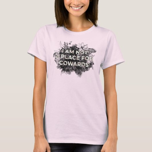 僕は臆病者のTシャツの居場所ではない Tシャツ (正面)
