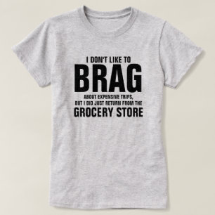 僕は自慢するのはいやだ Tシャツ
