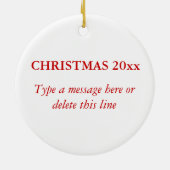 僕は舞踊家だ セラミックオーナメント (裏面)