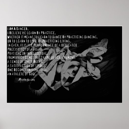 僕は舞踊家だ ポスター (正面)