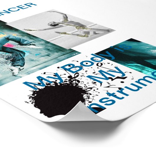 僕は舞踊家だ ポスター (角)