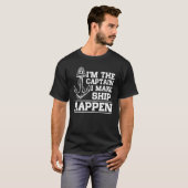 僕は船乗りで起こらせるキャプテンだ Tシャツ (正面フル)