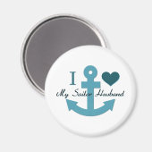 僕は船乗りの夫が好きだ マグネット (正面/裏面)