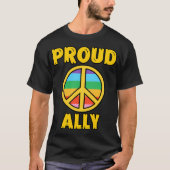 僕は船誇りを持ったの同盟国だ Tシャツ (正面)