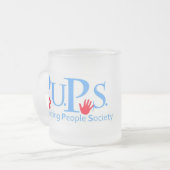 僕は良犬だ フロストグラスマグカップ (正面左)