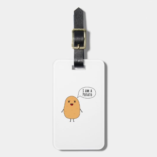 僕は芋だ ラゲッジタグ (正面縦)