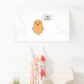 僕は芋だ 横断幕 (インサイチュ)