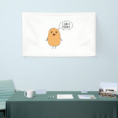 僕は芋だ 横断幕 (トレードショー)