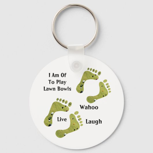 僕は芝鉢に遊入るぞキーリング キーホルダー (正面)