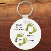 僕は芝鉢に遊入るぞキーリング キーホルダー (正面)