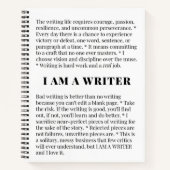 僕は著者手帳カスタムだ ノートブック (正面)