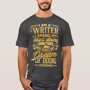 僕は著者贈呈おもしろい作家 Tシャツ
