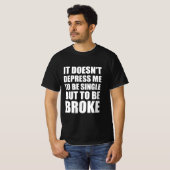 僕は虚無の身だ独身のと思わぬ Tシャツ (正面フル)