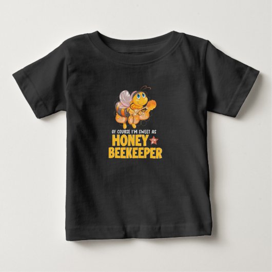 僕は蜂蜜蜂の巣のように甘い ベビーTシャツ (正面)