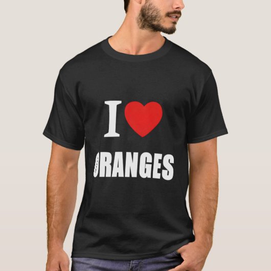 僕は蜜柑が好きだ Tシャツ (正面)