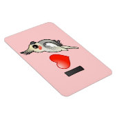 僕は角の付いたコッカティエルが好きだ マグネット (右側)