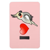 僕は角の付いたコッカティエルが好きだ マグネット (縦)