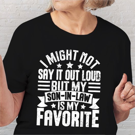 僕は言わないが義理の息子はお気に入りの Tシャツ